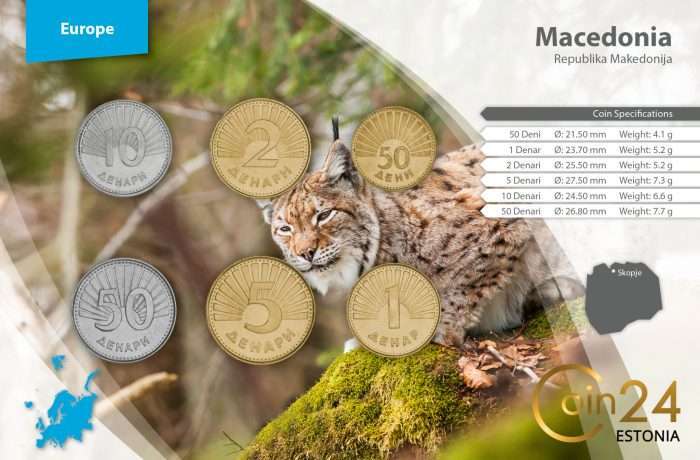Müntide komplekt - Makedoonia - Image 2