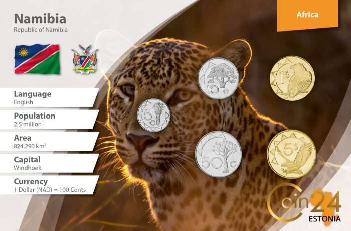 Juego de monedas - Namibia - Imagen 1