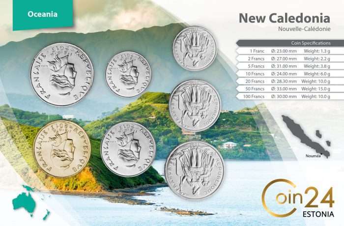 Set di monete - Nuova Caledonia - immagine 2