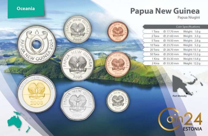 Juego de monedas - Papúa Nueva Guinea - Imagen 2