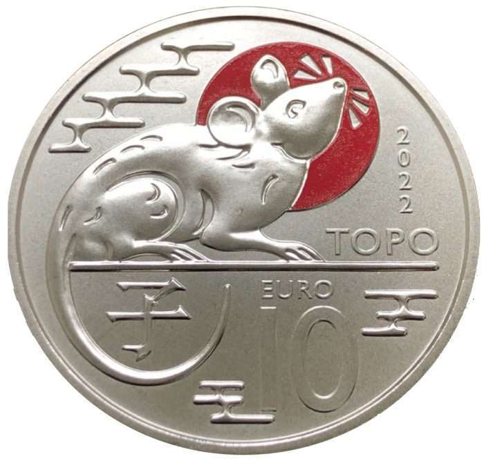 10 eurot San Marino 2022 – Roti aasta - Image 1