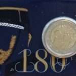 2-eurone San Marino 2022 tavaväljaanne BU-kaardil - Sandarmerie