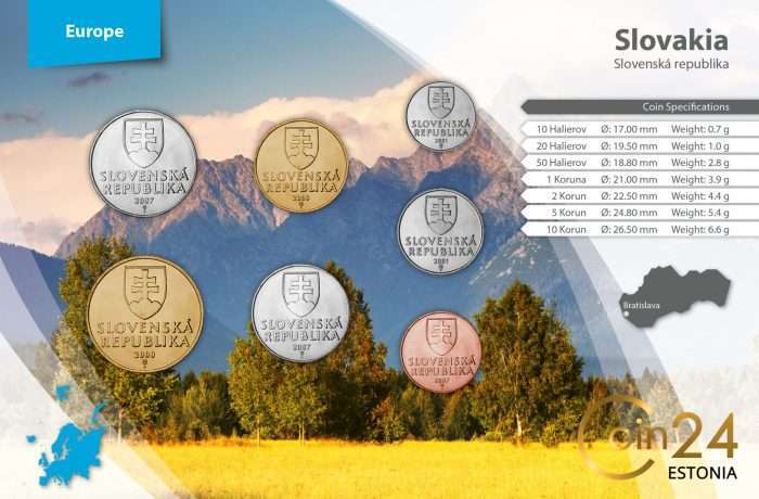 Set di monete - Corona slovacca - immagine 2