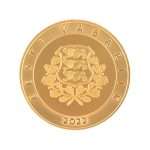 Moneda 25 euro oro Estonia 2022 - Livonia - Imagen 4
