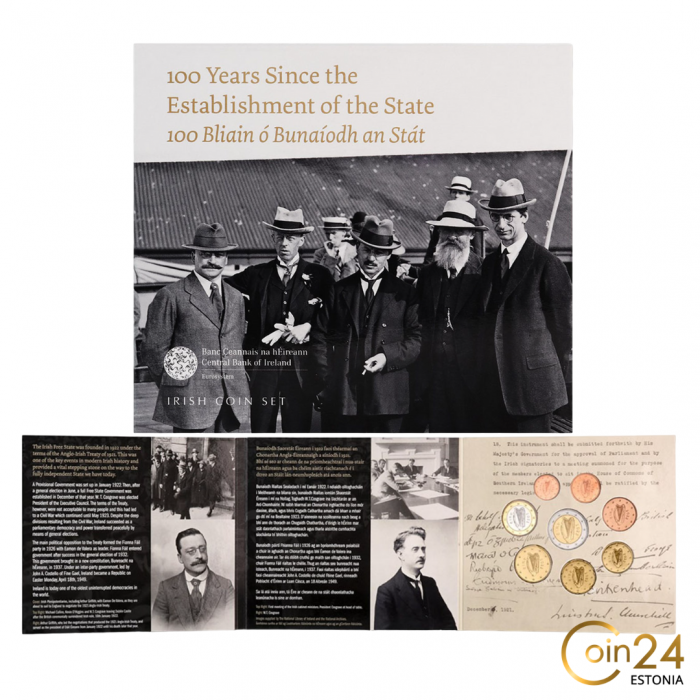 Pankki asetti eurokolikoita 2022 Irlanti BU - Image 1