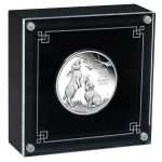 Cеребряная монета 1 AUD Австралия 2023 - Год кролика 1 oz PROOF — изображение 3
