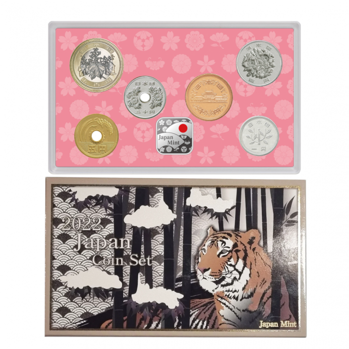 Pangakomplekt Jaapan 2022 – Tiigri aasta - Image 1