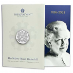 50 penniä Iso-Britannia 2022 - Kuningatar Elisabet II -muistomerkki - Image 2