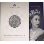 5 libras Gran Bretaña 2022 - Queen Elizabeth II Memorial