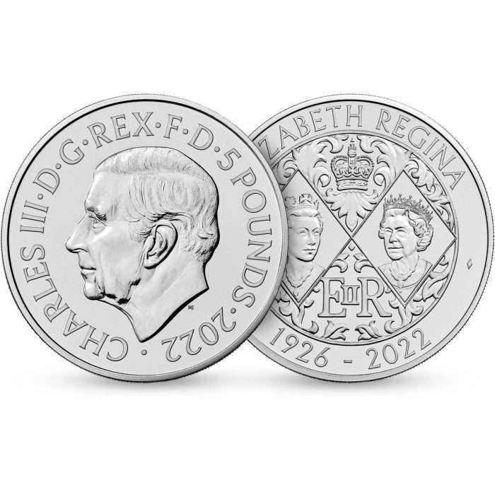 5 puntaa Iso-Britannia 2022 - Kuningatar Elizabeth II -muistomerkki - Image 3