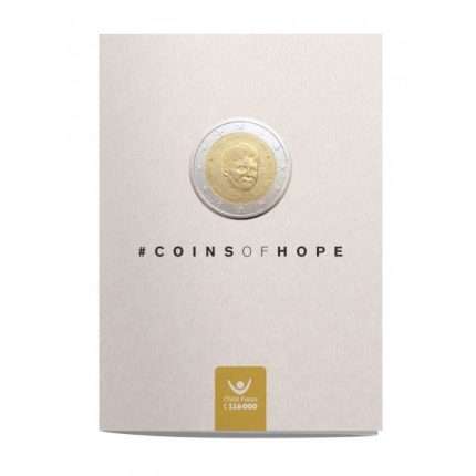 2 euros 2016 Bélgica - 20 aniversario de la europea Child Focus BU