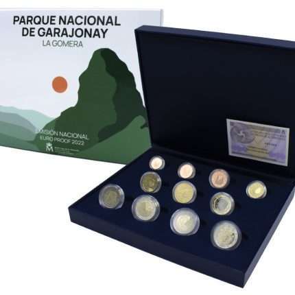 Банковский набор евро монет Испания 2022 PROOF