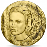 Gold coin 50 euro France 2022 - Grace Kelly "Women of the World"