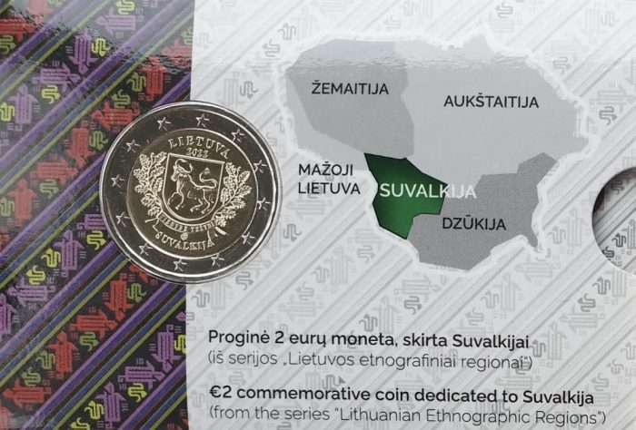 2 euros Lituania 2022 - Suvalkija BU - Imagen 1