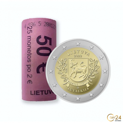 RULL 2 eurot Leedu 2022 - Suvalkija