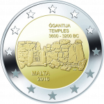 РОЛЛ 2 евро Мальта 2016 — Храмы Джгантии — изображение 2