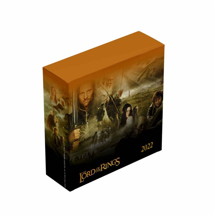 Hõbemünt 10 eurot Malta 2022 – Sõrmuste isand - Image 2