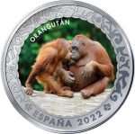 1,5 Euro España 2022 Especies Amenazadas - Orangután