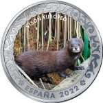 1,5 Euro España 2022 Especies Amenazadas - Visón Europeo