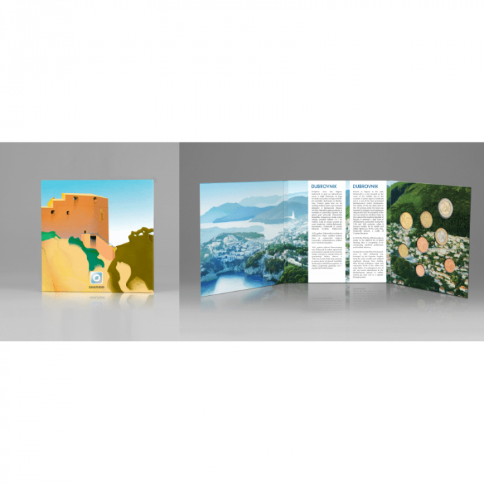 Pankki asettaa eurokolikoita 2023 Kroatia BU - Image 4