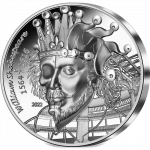 Hopeakolikko 20 euron Ranska 2022 - William Shakespeare