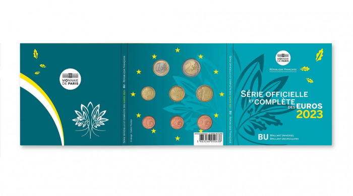 Euromüntide pangavoldik Prantsusmaa 2023 BU - Image 2