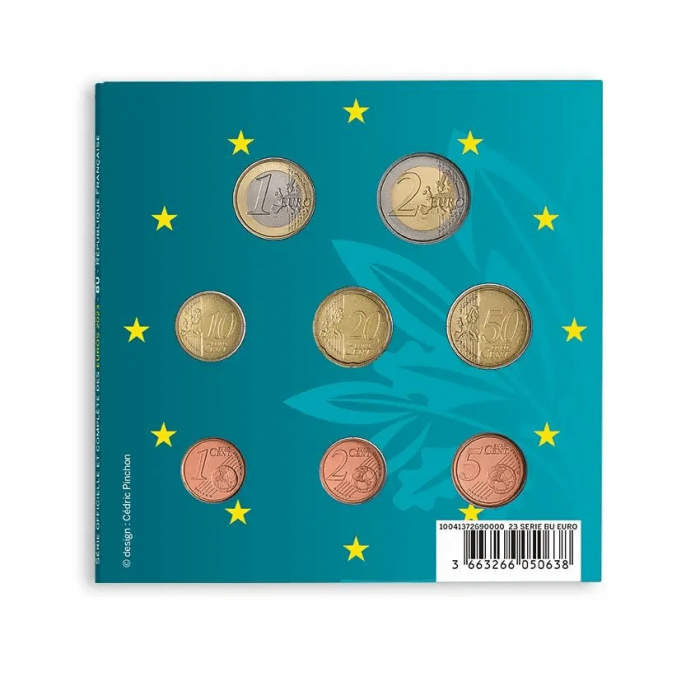 Euromüntide pangavoldik Prantsusmaa 2023 BU - Image 3