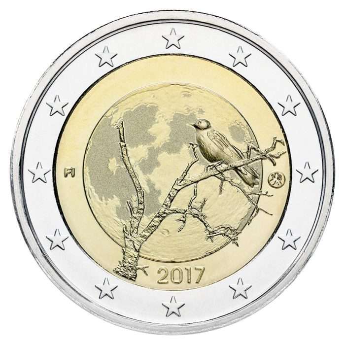 ROLLO 2 euros Finlandia 2017 - Naturaleza - Imagen 2