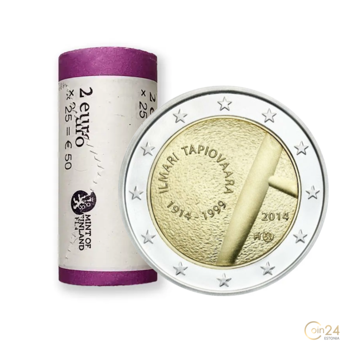ROLLO 2 euros Finlandia 2014 - Ilmari Tapiovaara - Imagen 1
