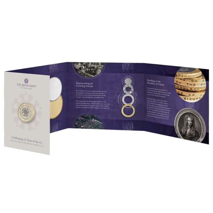 2 naela Ühendkuningriik 2022 – 2-naelase mündi 25. aastapäev - Image 4