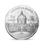 Серебряная монета 10 евро Франция 2022 - Альбер I Принц Монако — изображение 2