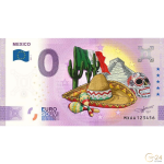 Colored banknote 0 euro Mexico 2021 - Mexico