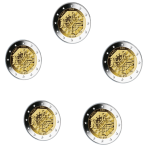 2 euro Germany 2023 - 1275th anniversary of the birth of Charlemagne (ADFGJ)