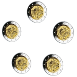 2 euro Germany 2023 - 1275th anniversary of the birth of Charlemagne (ADFGJ)