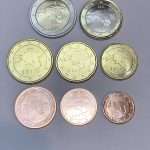 Viron eurosetti 1 sentti - 2 euroa (eri vuosia)