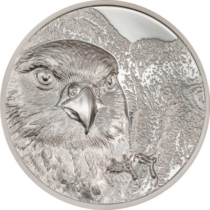 2023 Mongolia Silver Coin - Falcon