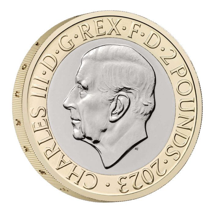 Juego de monedas conmemorativas de Gran Bretaña 2023 (con nuevo rey) - Imagen 7