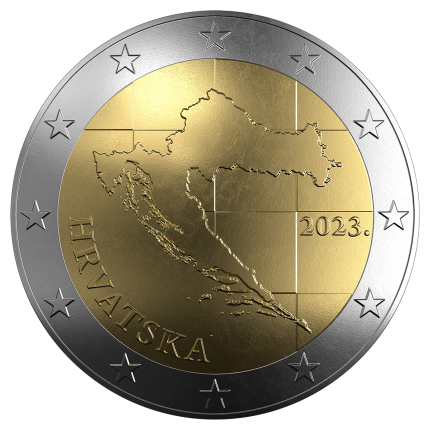 2 euro Croazia 2023 emissione ordinaria