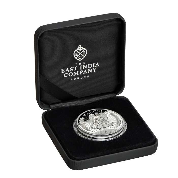 silverangel2023-2 Moneda de plata 1 libra Santa Elena 2023 - Ángel de la Fortuna - Imagen 3
