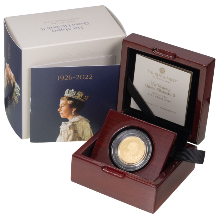 Moneda de Oro £25 UK 2022 - Monumento a la Reina Isabel II - Imagen 2