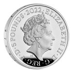 Moneta Argento 5 Pound UK 2022 - 100° Anniversario della Scoperta della Tomba di Tutankhamon Proof - immagine 2