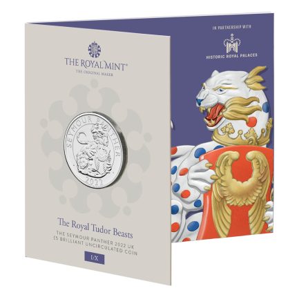 5 libras Gran Bretaña 2022 - Royal Tudor Beasts: Seymour Panther