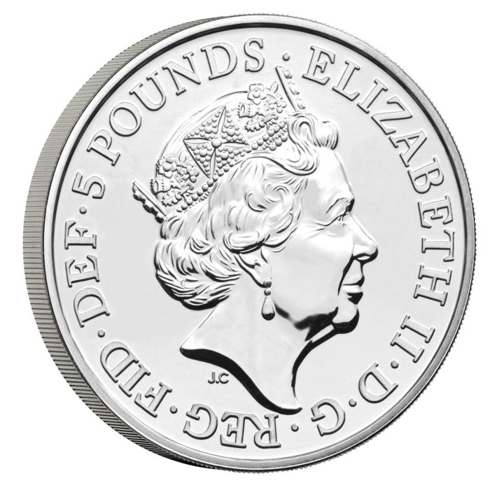 5 pounds Great Britain 2022 - Royal Tudor Beasts: Seymour Panther - Image 3
