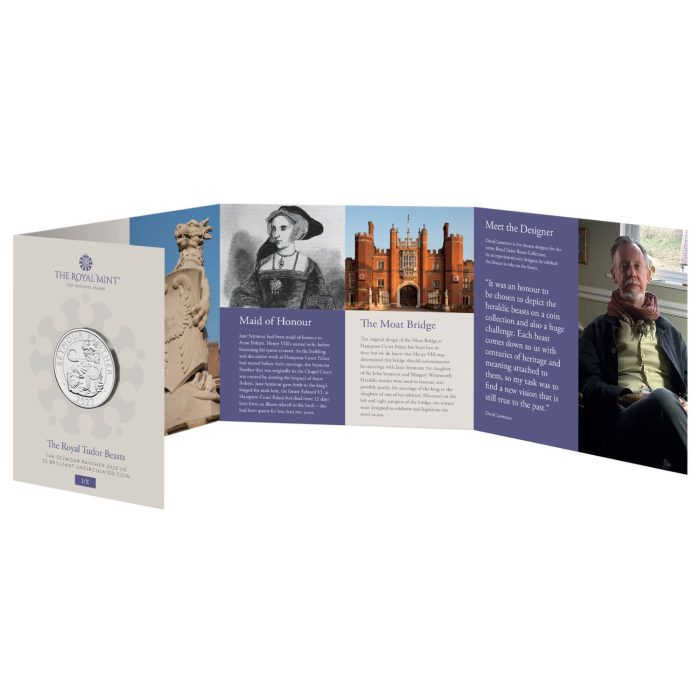 5 pounds Great Britain 2022 - Royal Tudor Beasts: Seymour Panther - Image 4