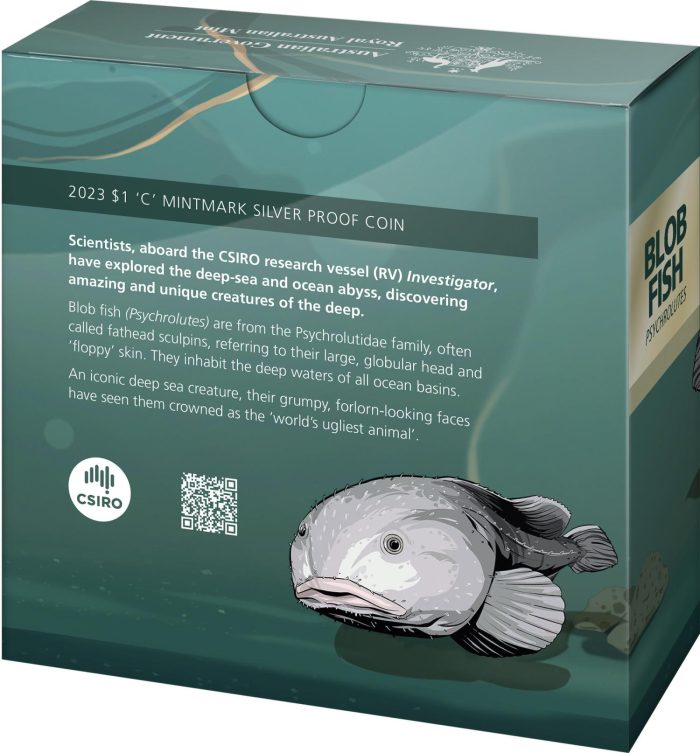 Hõbemünt 1 dollar Austraalia 2023 – Sügavuse olendid: Tomp-külmahärg - Image 5