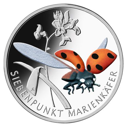 5 евро Германия 2023 - Насекомые: Семиточечная коровка