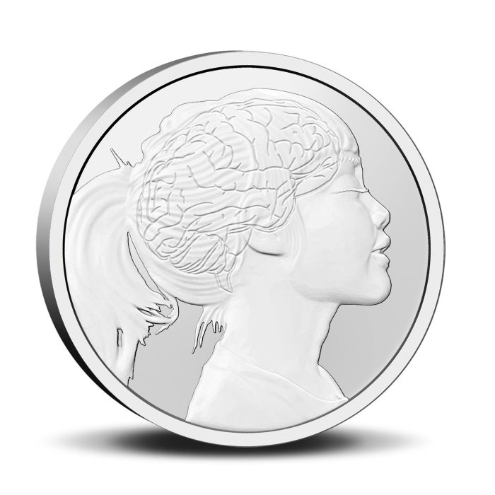 Tarjeta oficial Holanda con 2 medallones de colección 2023 - Epilepsia - Imagen 3