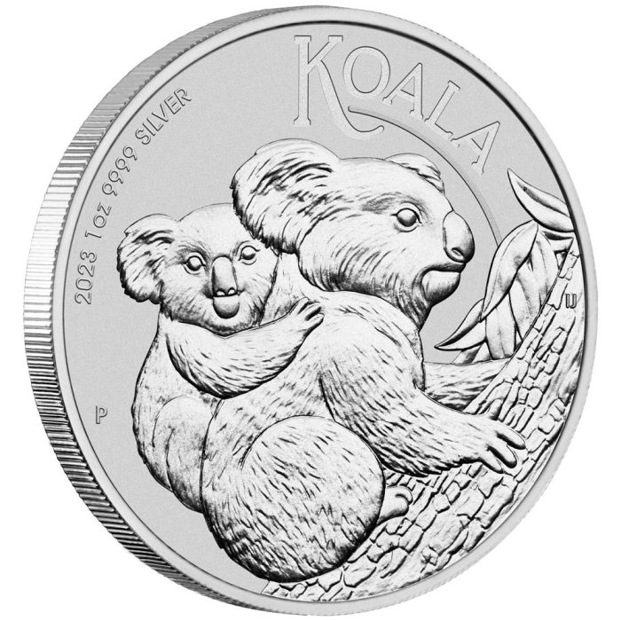 Hopeakolikko 1 dollari Australia 2023 - Koala - Image 1