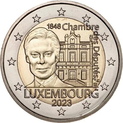 2 euros Luxemburgo 2023 - 175 años de la Cámara de los Diputados