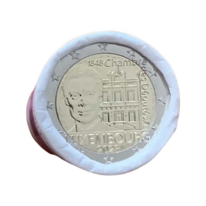 Rulla 2 euroa Luxemburg 2023 - 175 vuotta edustajainhuonetta - Image 1